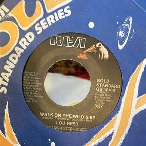 Vintage Lou Reed Walk on the Wild Side 45 vinyl single